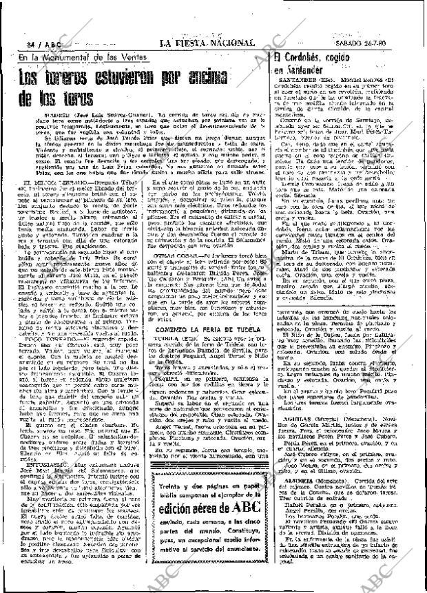 ABC MADRID 26-07-1980 página 42