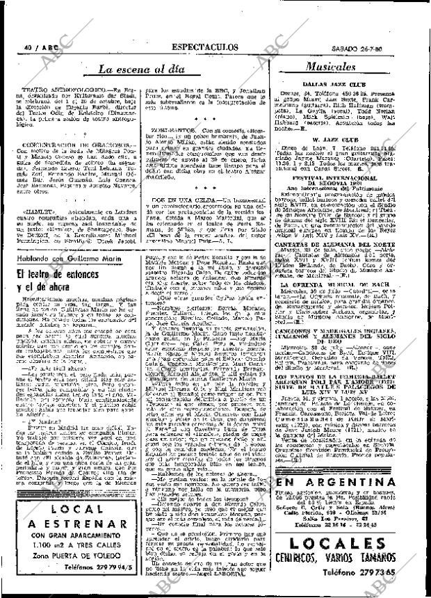 ABC MADRID 26-07-1980 página 48
