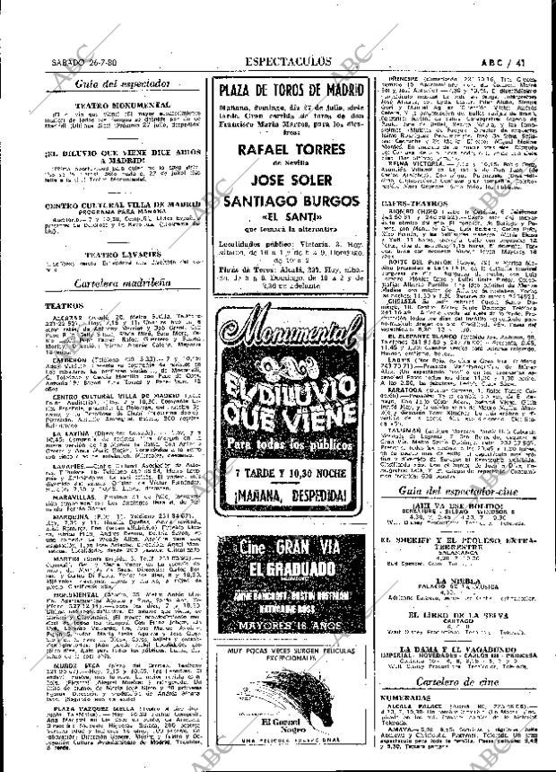 ABC MADRID 26-07-1980 página 49
