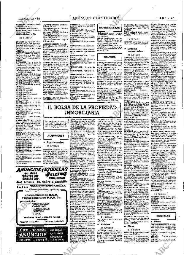 ABC MADRID 26-07-1980 página 55