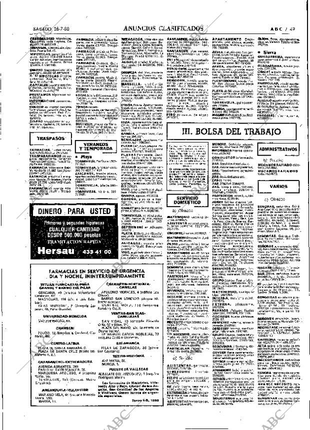 ABC MADRID 26-07-1980 página 57