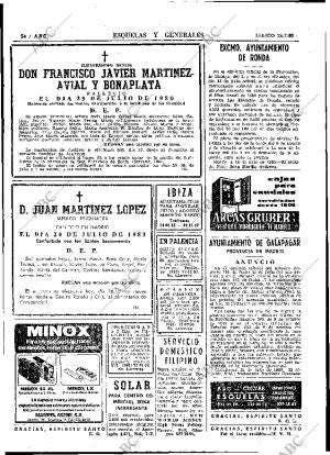 ABC MADRID 26-07-1980 página 62