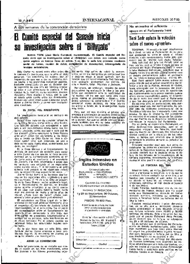 ABC MADRID 30-07-1980 página 20