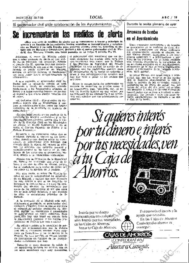 ABC MADRID 30-07-1980 página 27