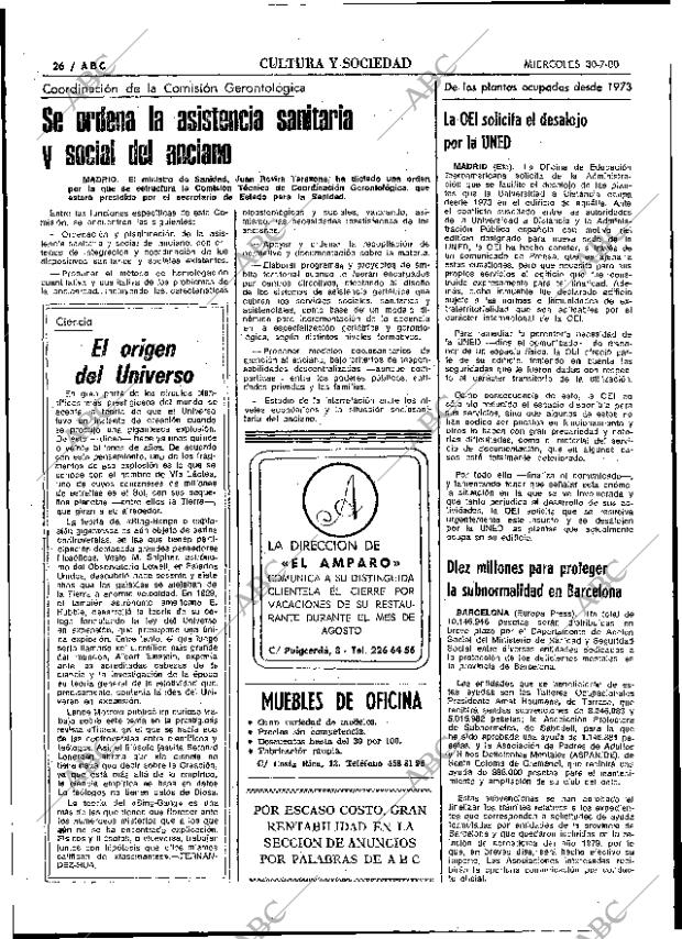ABC MADRID 30-07-1980 página 34