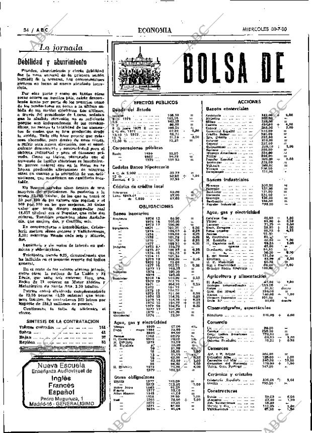 ABC MADRID 30-07-1980 página 42