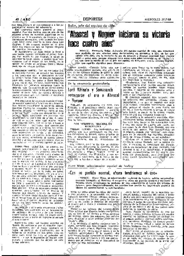 ABC MADRID 30-07-1980 página 48