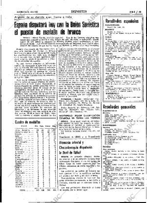 ABC MADRID 30-07-1980 página 49