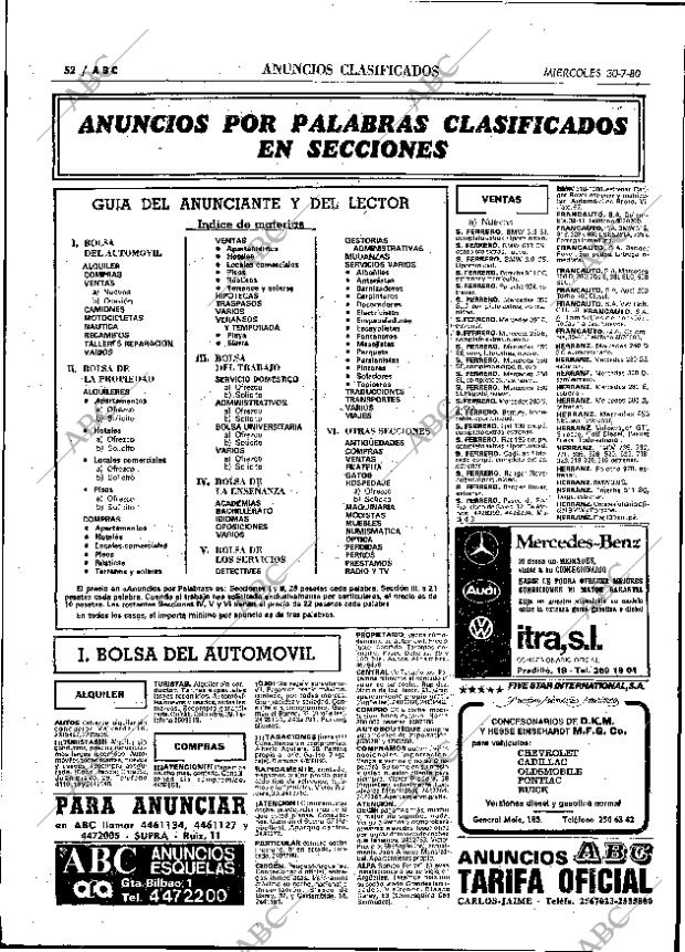 ABC MADRID 30-07-1980 página 60