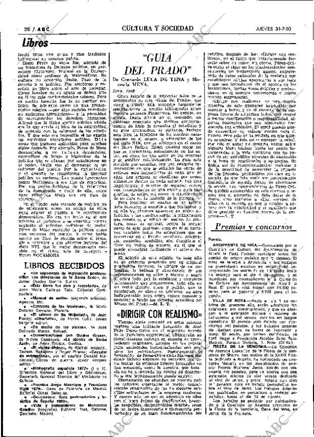 ABC MADRID 31-07-1980 página 36