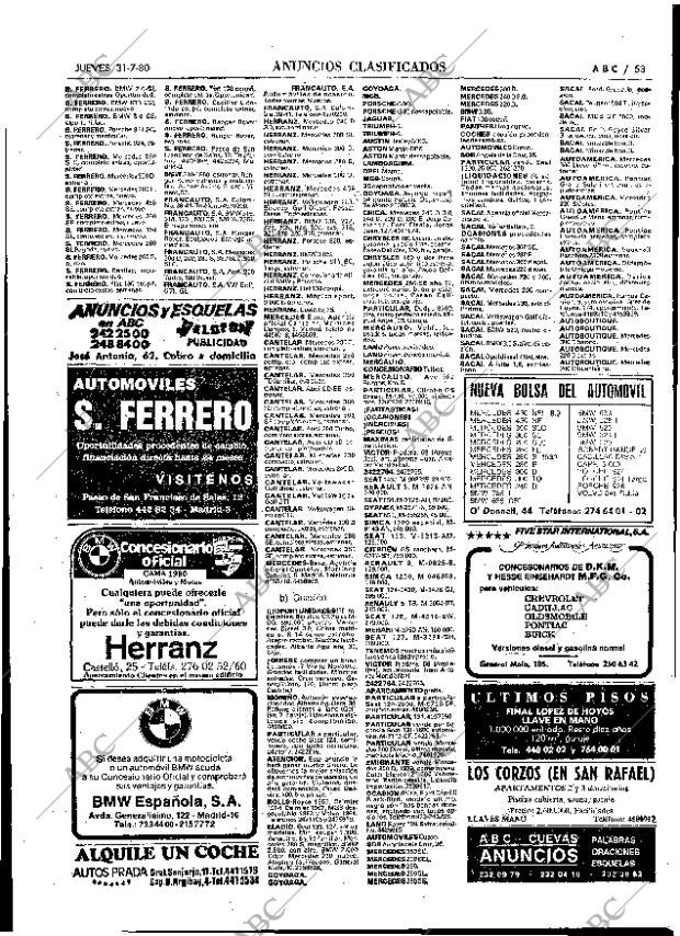 ABC MADRID 31-07-1980 página 61