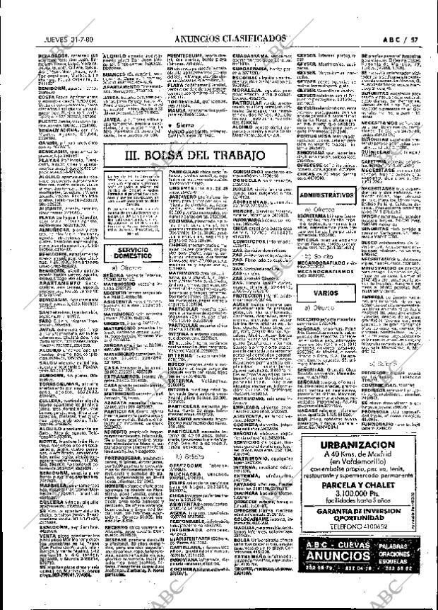 ABC MADRID 31-07-1980 página 65
