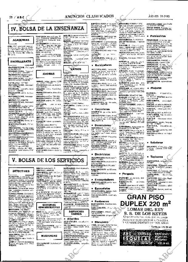 ABC MADRID 31-07-1980 página 66