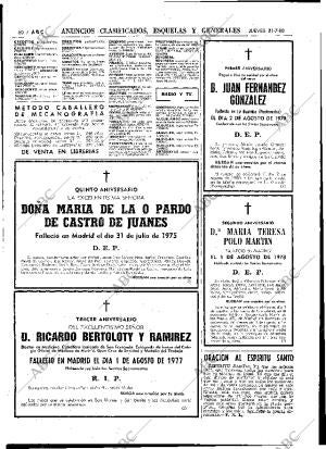 ABC MADRID 31-07-1980 página 68