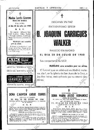 ABC MADRID 31-07-1980 página 71