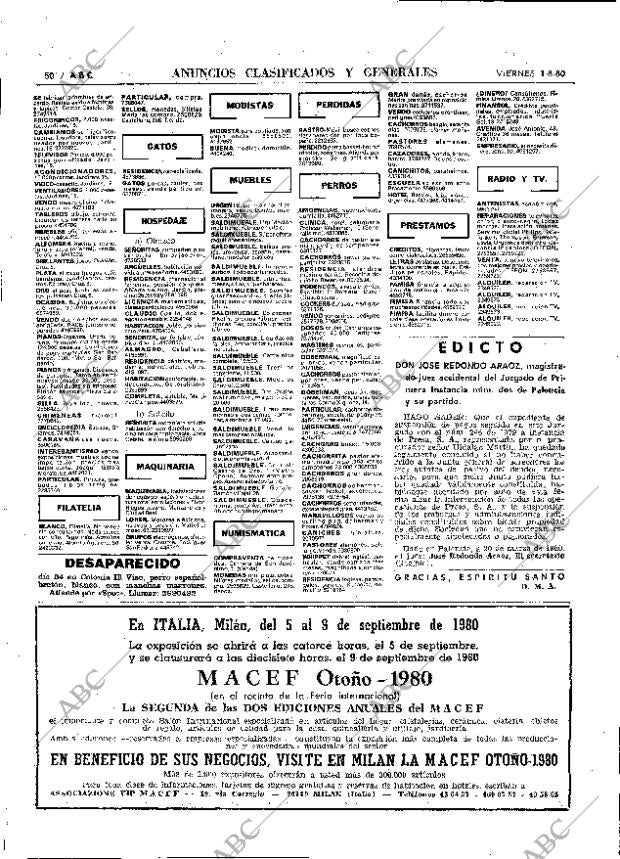 ABC MADRID 01-08-1980 página 58