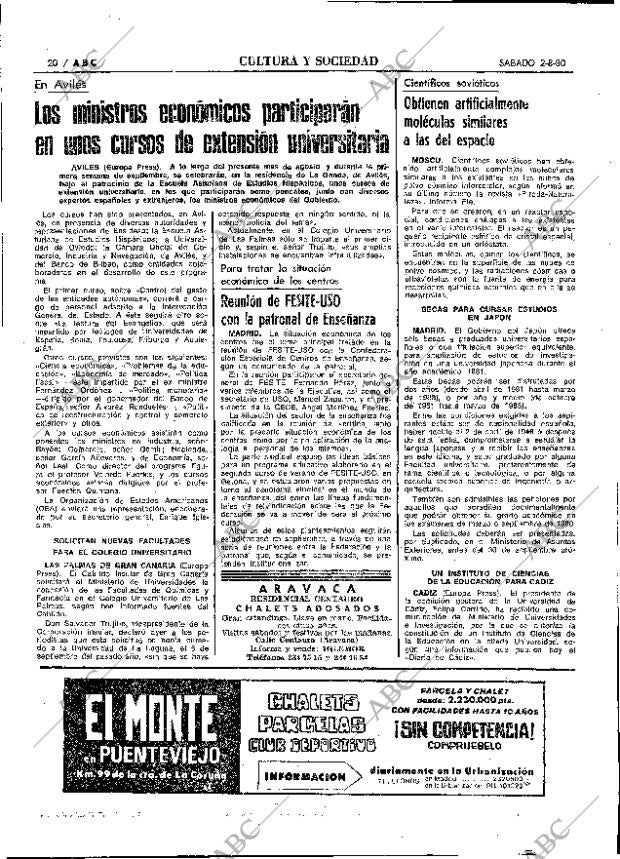 ABC MADRID 02-08-1980 página 28