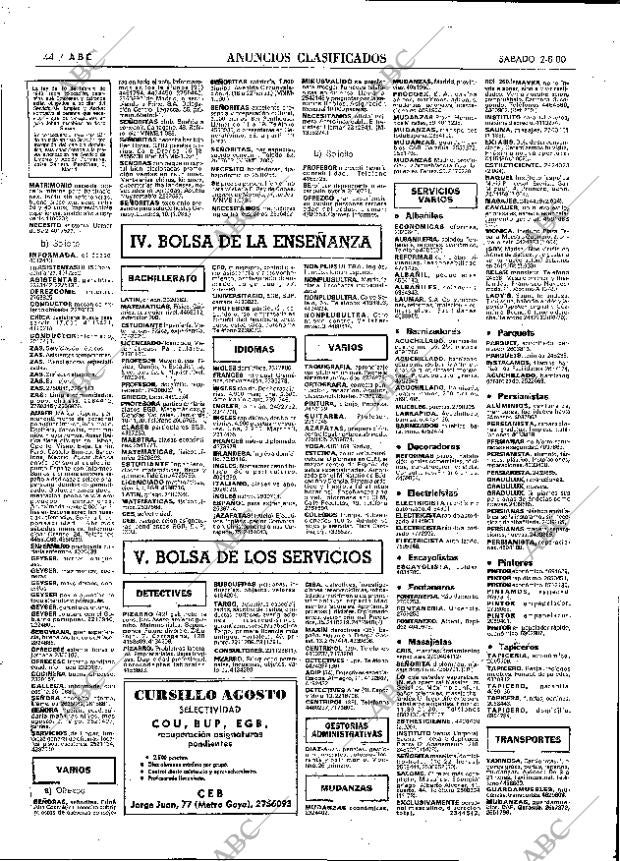 ABC MADRID 02-08-1980 página 52