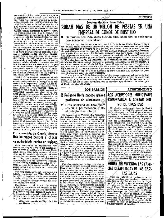 ABC SEVILLA 06-08-1980 página 23