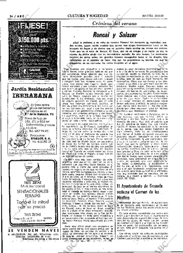 ABC MADRID 12-08-1980 página 32