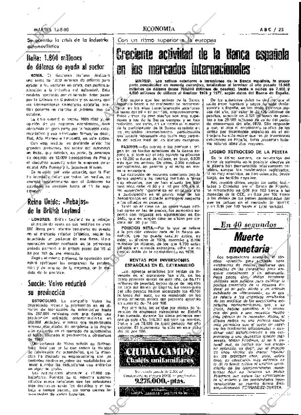 ABC MADRID 12-08-1980 página 33