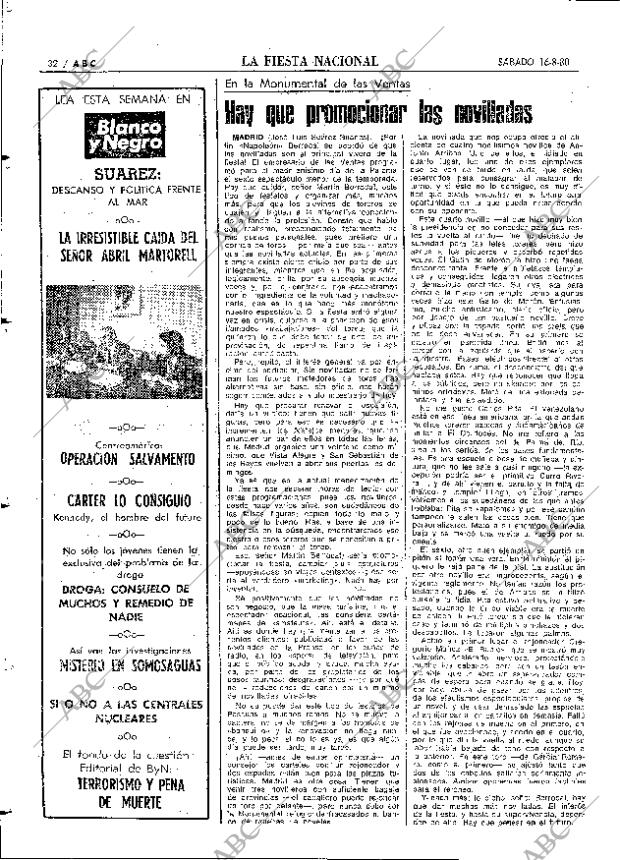 ABC MADRID 16-08-1980 página 40