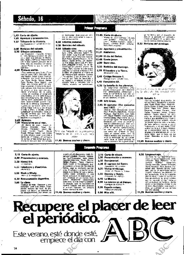 ABC MADRID 16-08-1980 página 62