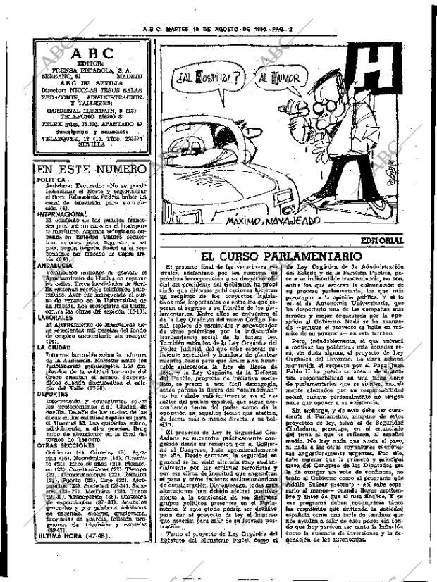 ABC SEVILLA 19-08-1980 página 10