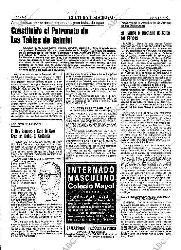 ABC MADRID 21-08-1980 página 26