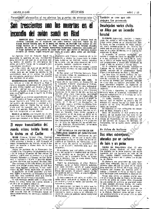 ABC MADRID 21-08-1980 página 41