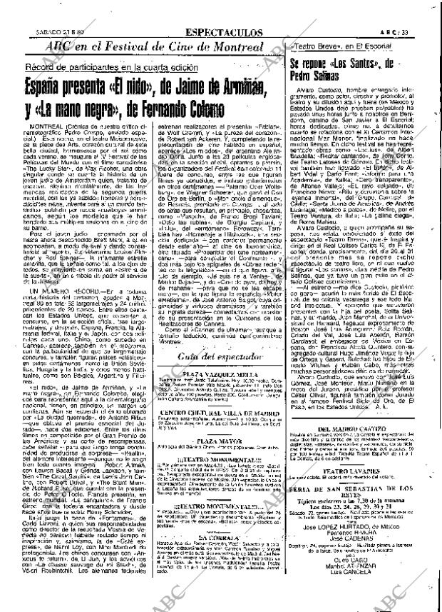 ABC MADRID 23-08-1980 página 41