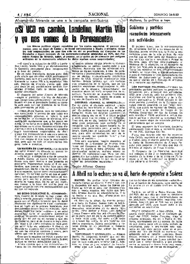 ABC MADRID 24-08-1980 página 12