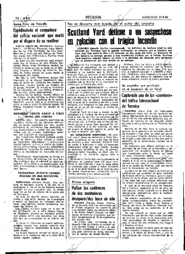 ABC MADRID 27-08-1980 página 42