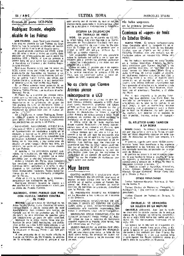 ABC MADRID 27-08-1980 página 64