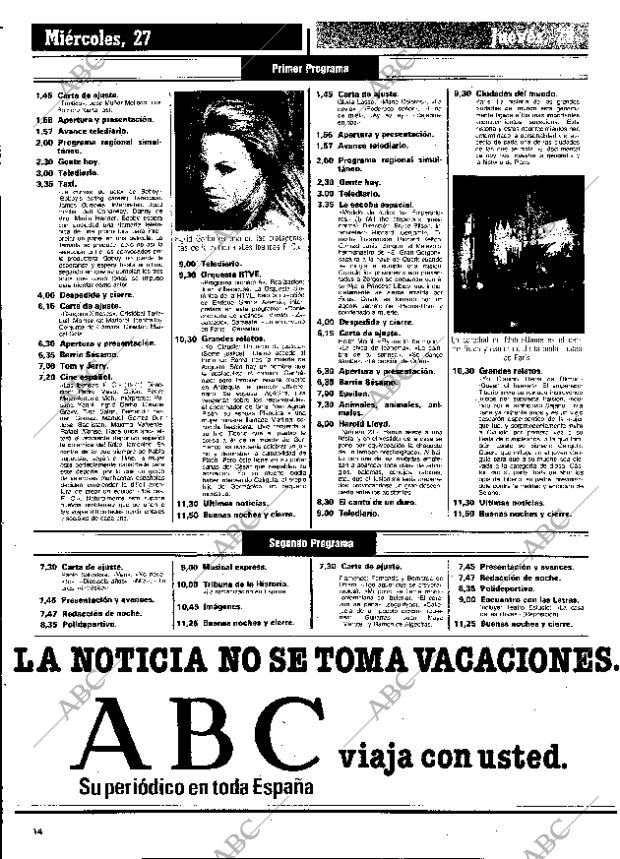 ABC MADRID 27-08-1980 página 70