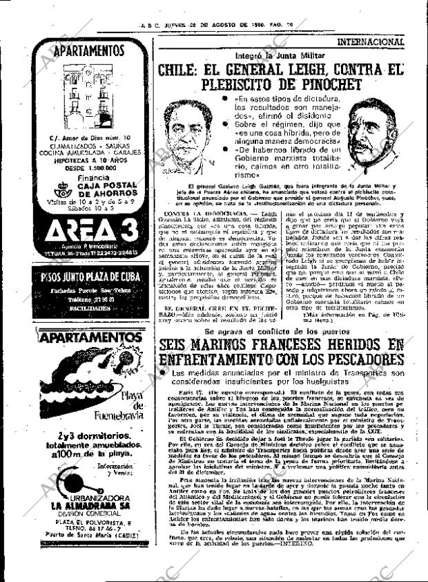ABC SEVILLA 28-08-1980 página 16
