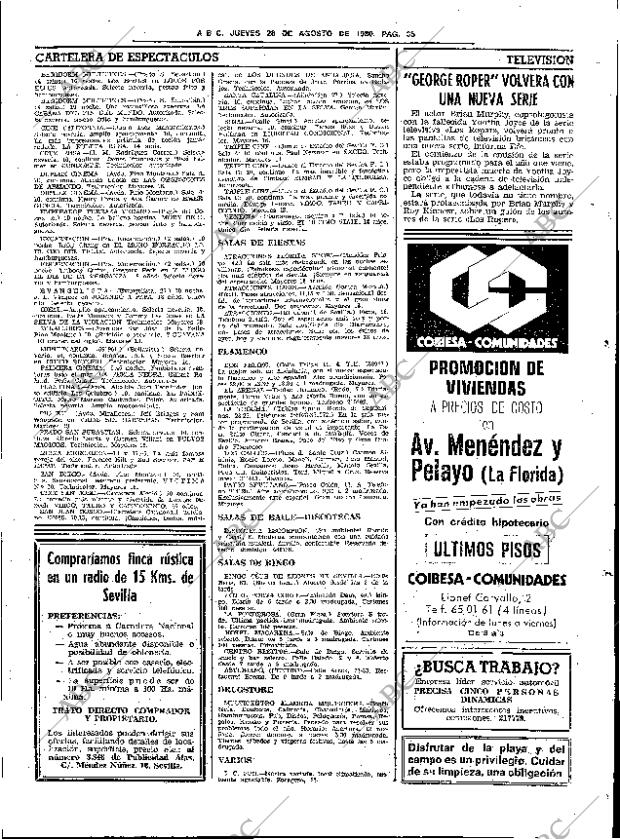 ABC SEVILLA 28-08-1980 página 41