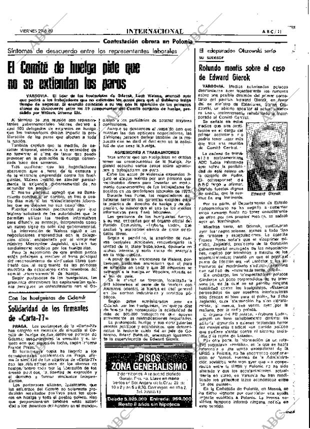 ABC MADRID 29-08-1980 página 19