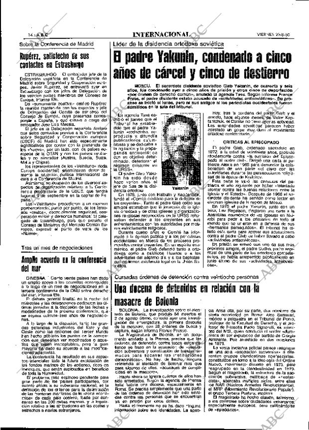 ABC MADRID 29-08-1980 página 22