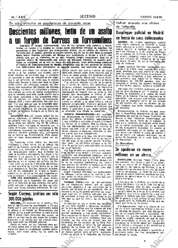 ABC MADRID 29-08-1980 página 42
