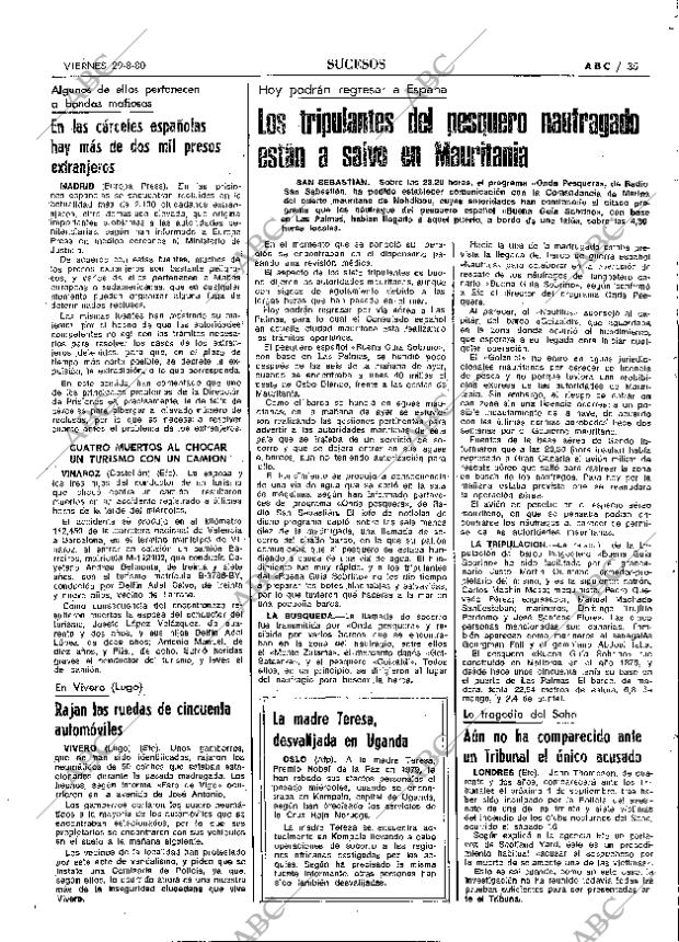ABC MADRID 29-08-1980 página 43