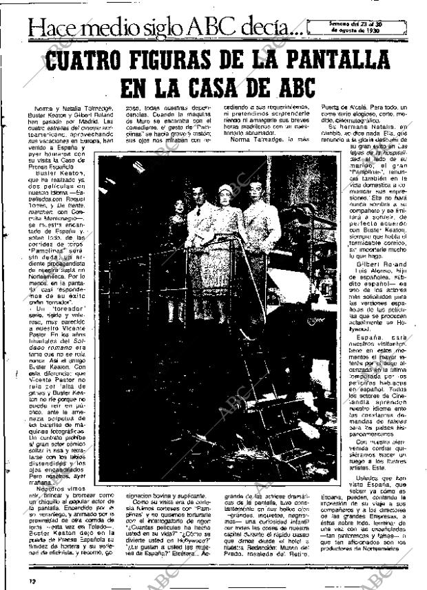ABC MADRID 29-08-1980 página 68