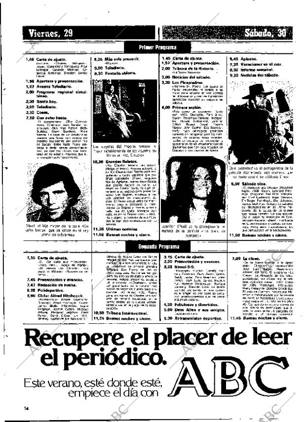 ABC MADRID 29-08-1980 página 70