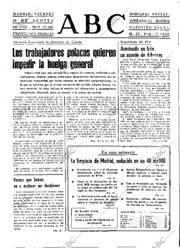 ABC MADRID 29-08-1980 página 9