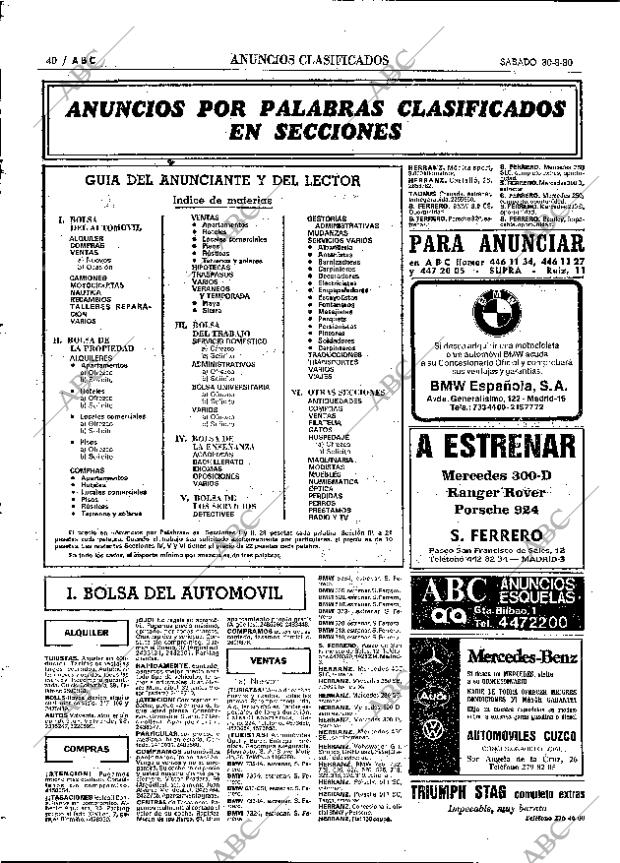 ABC MADRID 30-08-1980 página 48