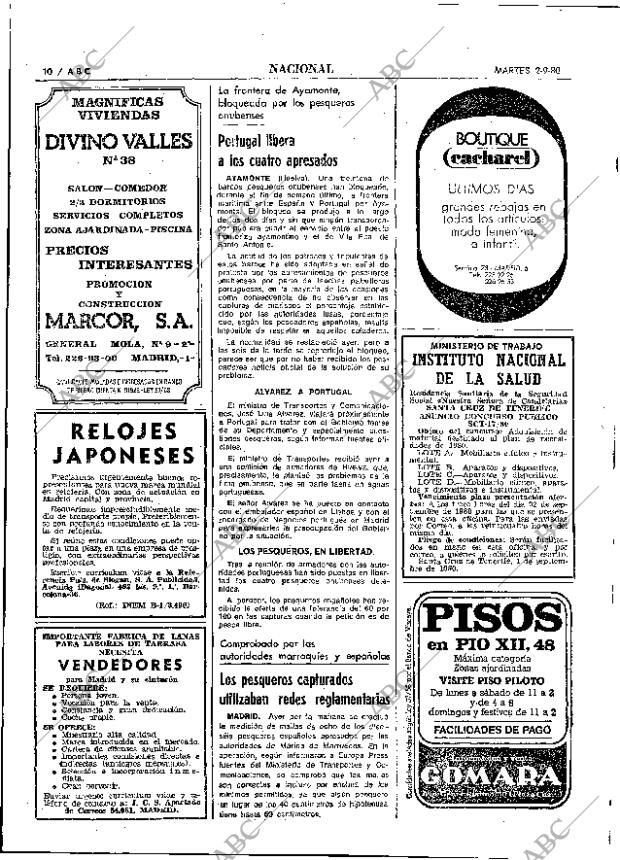 ABC MADRID 02-09-1980 página 22