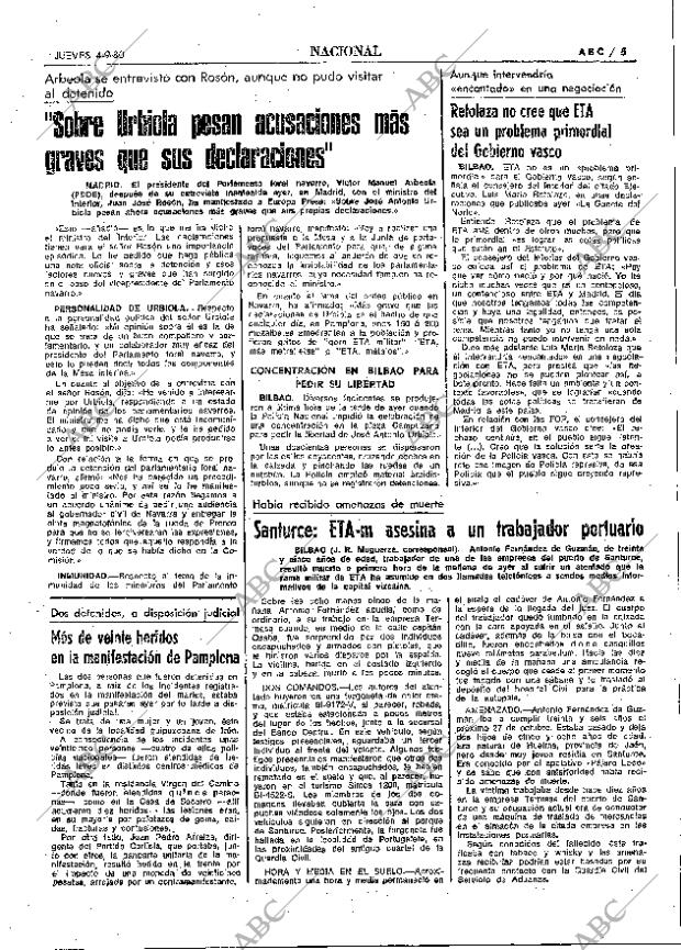 ABC MADRID 04-09-1980 página 13