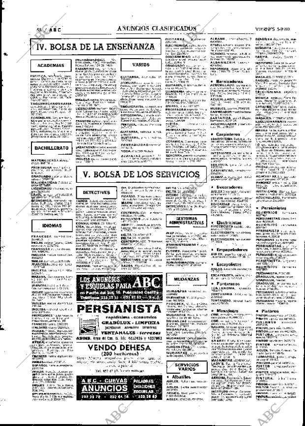 ABC MADRID 05-09-1980 página 66