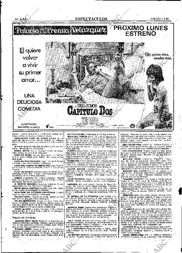 ABC MADRID 06-09-1980 página 52