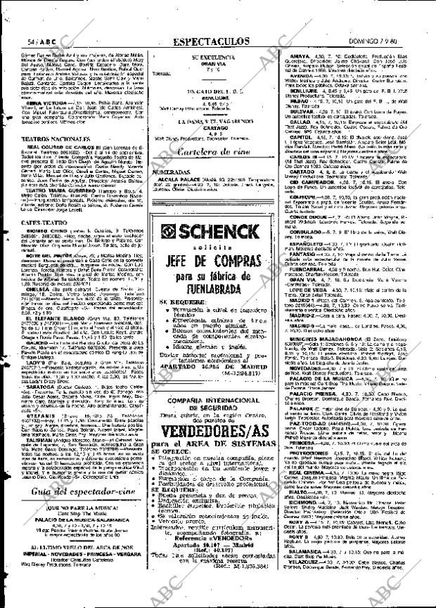 ABC MADRID 07-09-1980 página 66